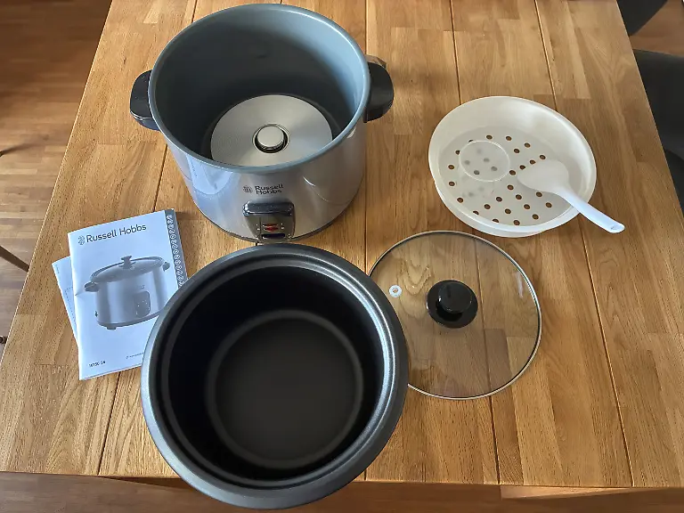 Russell Hobbs in seinen Einzelteilen